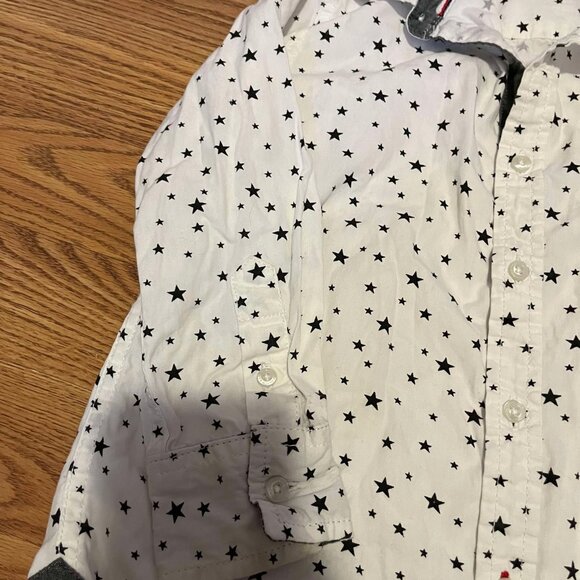 Paper, Denim & Cloth Button Down Toddler Boy Size 4 - Picture 2 of 5